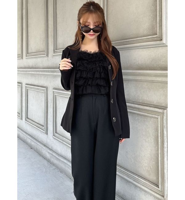 RESEXXY「ペプラムテーラードジャケット」|テーラードジャケット|