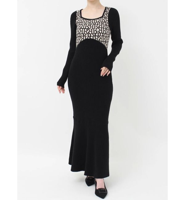 RESEXXY「ロゴジャカードマーメイドワンピース」|ワンピース|