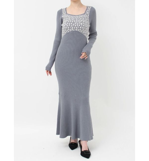 RESEXXY「ロゴジャカードマーメイドワンピース」|ワンピース|