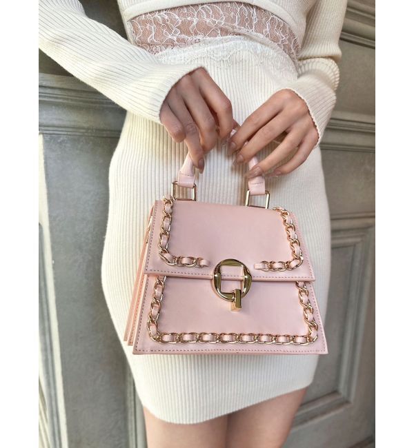 RESEXXY「チェーントリミングハンドバッグ」|ハンドバッグ|