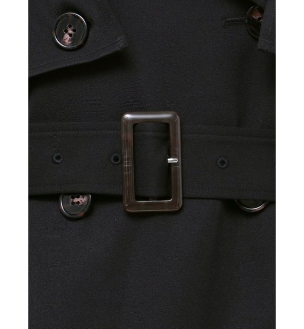 RESEXXY「サイドプリーツトレンチコート」|トレンチコート|