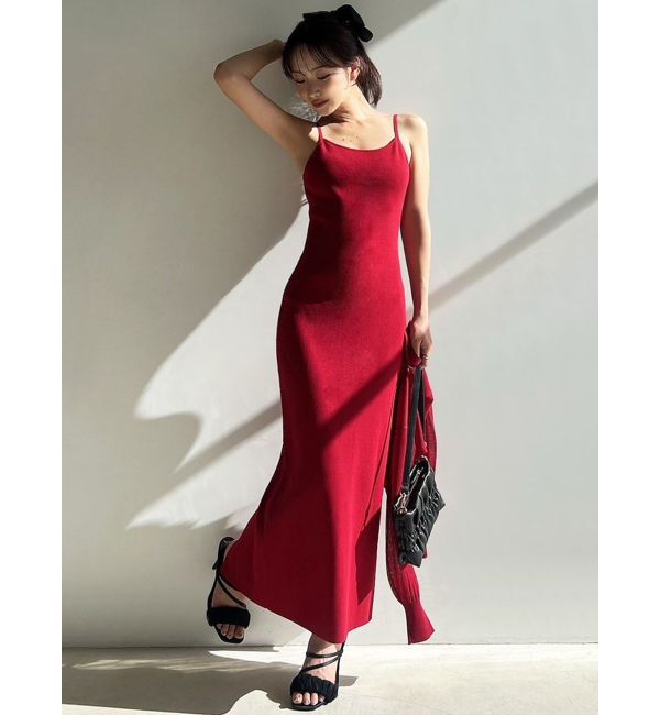 RESEXXY「シアーカーデコンビニットワンピース」|ワンピース|