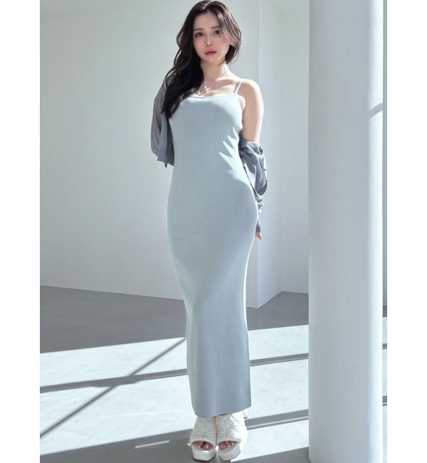 RESEXXY「シアーカーデコンビニットワンピース」|ワンピース|