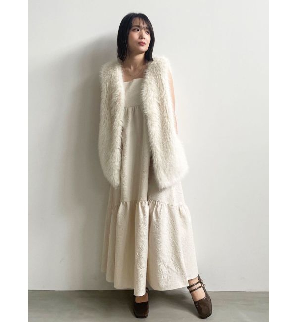 dazzlin「ソフティーファーベスト」|ベスト・ジレ|