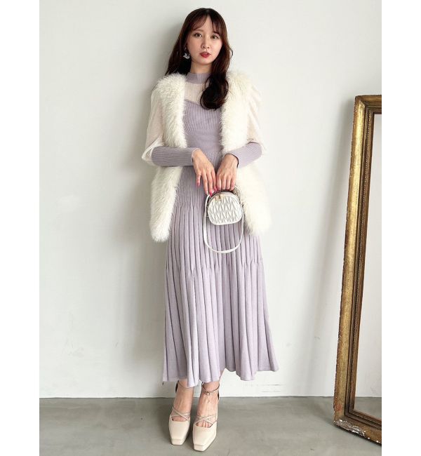 dazzlin「ソフティーファーベスト」|ベスト・ジレ|