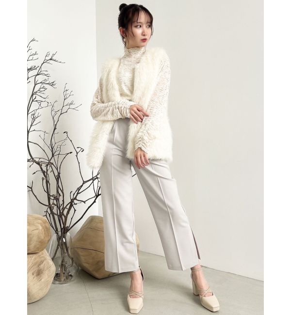 dazzlin「ソフティーファーベスト」|ベスト・ジレ|