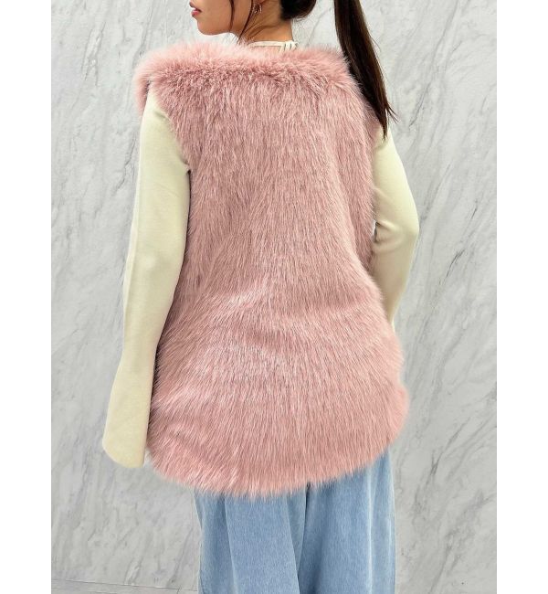 dazzlin「ソフティーファーベスト」|ベスト・ジレ|