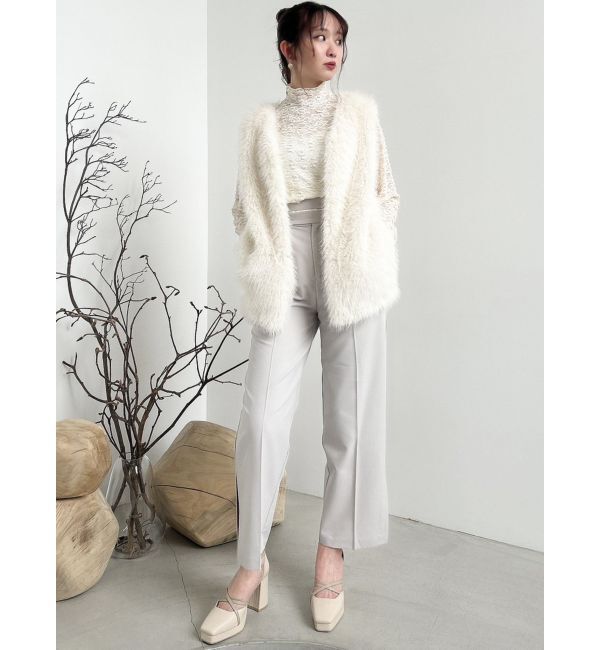 dazzlin「ソフティーファーベスト」|ベスト・ジレ|