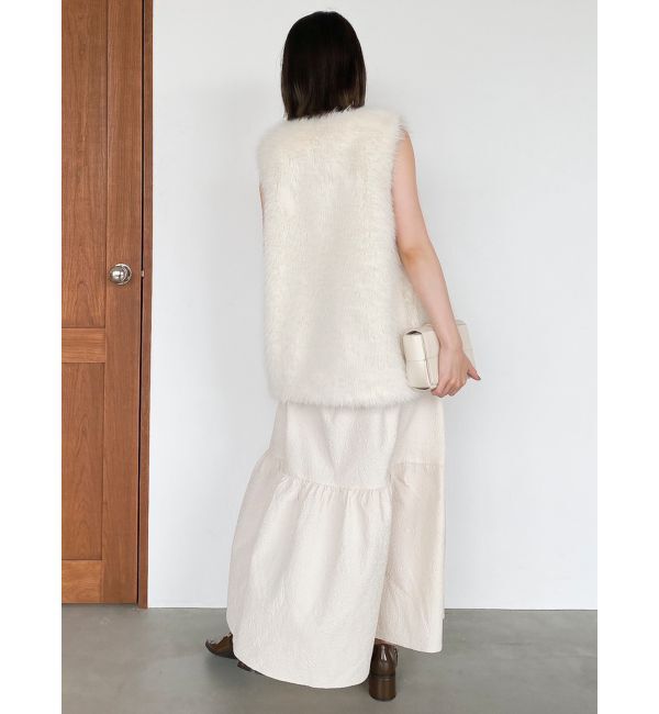 dazzlin「ソフティーファーベスト」|ベスト・ジレ|