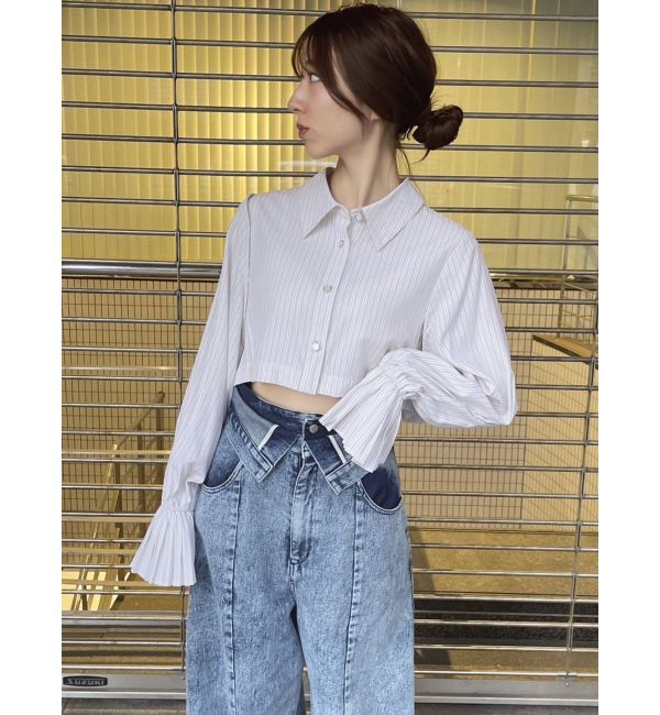 dazzlin「2WAYショートミニシャツワンピース」|ワンピース|