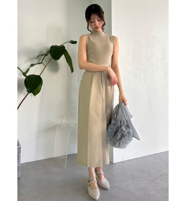 dazzlin「スラックスライクスカート」|スカート|