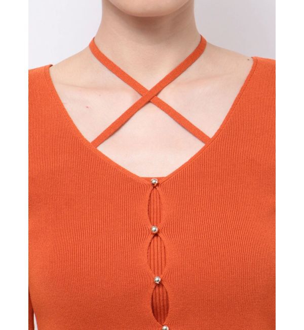 dazzlin「カーデタイトレイヤードリボントップス」|ニット・セーター|