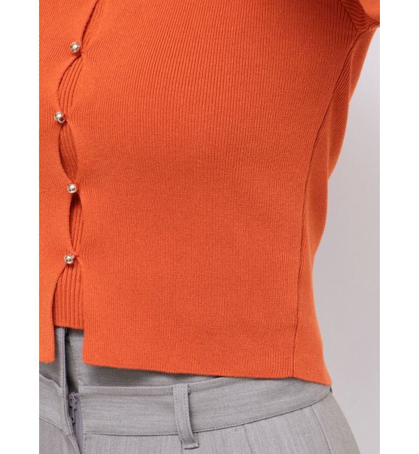 dazzlin「カーデタイトレイヤードリボントップス」|ニット・セーター|