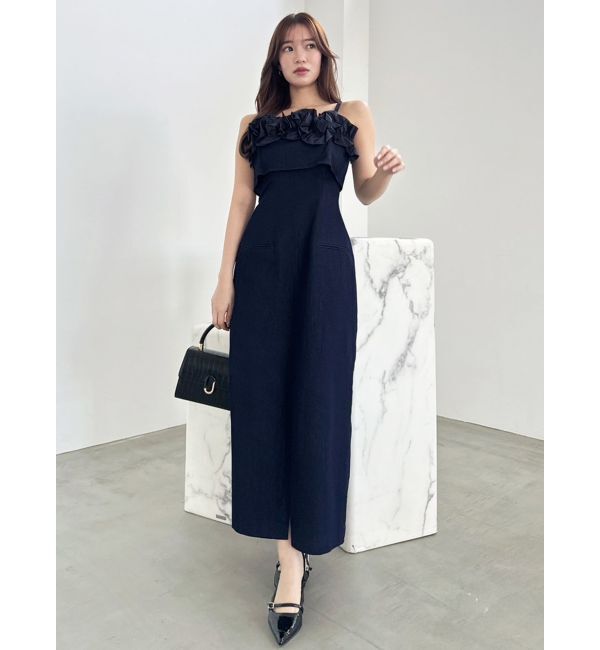 dazzlin「フリルディティールキャミワンピース」|ワンピース|