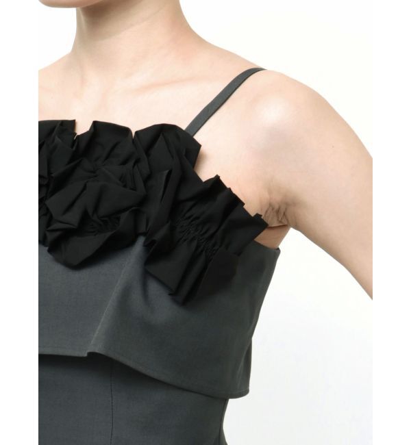 dazzlin「フリルディティールキャミワンピース」|ワンピース|