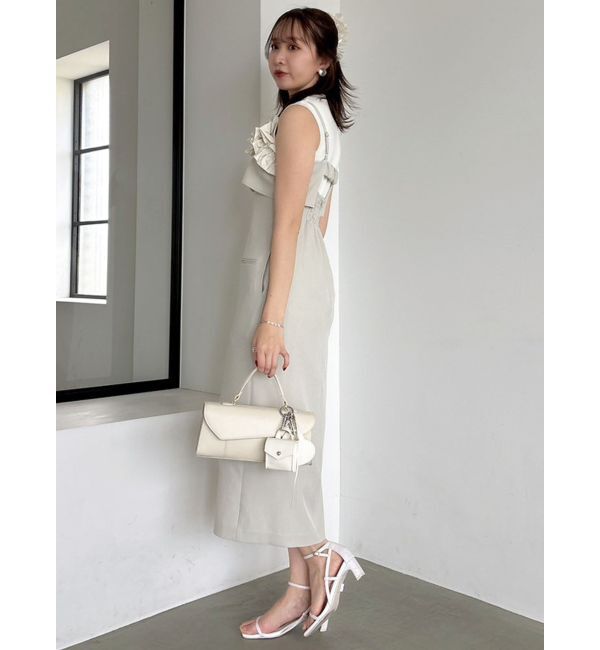 dazzlin「フリルディティールキャミワンピース」|ワンピース|