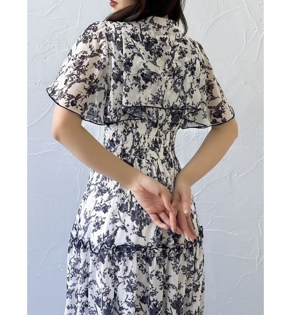 dazzlin「【復刻】Watercolorflowerワンピース」|ワンピース|