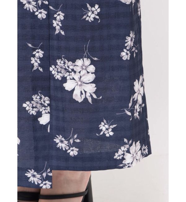 dazzlin「【藤井サチコラボ】デルフィニウムフラワーワンピース」|ワンピース|