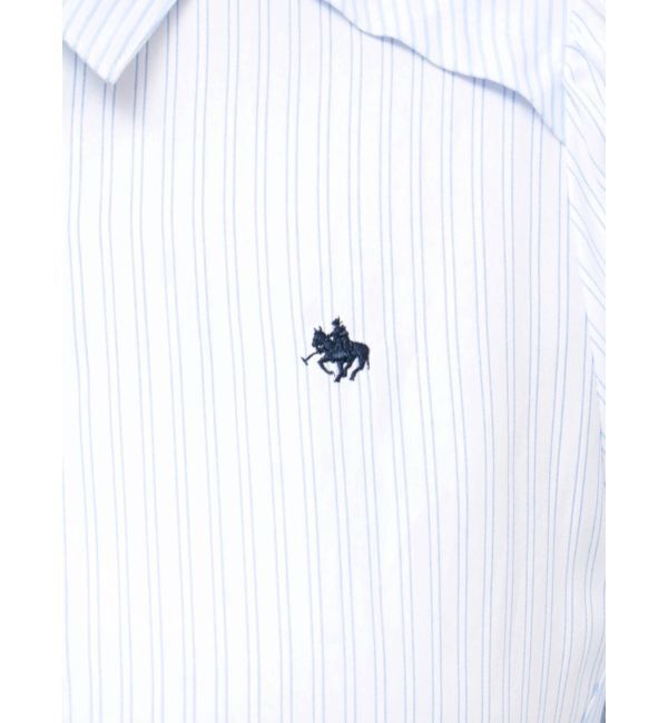 dazzlin「【POLO BCSコラボ/20周年記念復刻！】ヘムレイヤードシャツワンピース」|ワンピース|