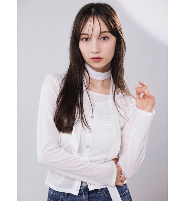 dazzlin「レイヤードデザインカットソー」|Tシャツ・カットソー|