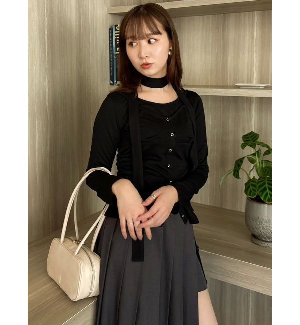 dazzlin「レイヤードデザインカットソー」|Tシャツ・カットソー|