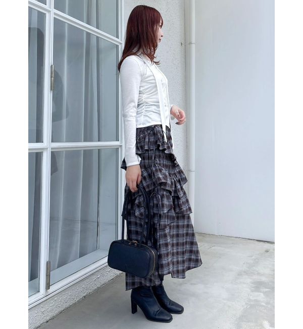 dazzlin「レイヤードデザインカットソー」|Tシャツ・カットソー|