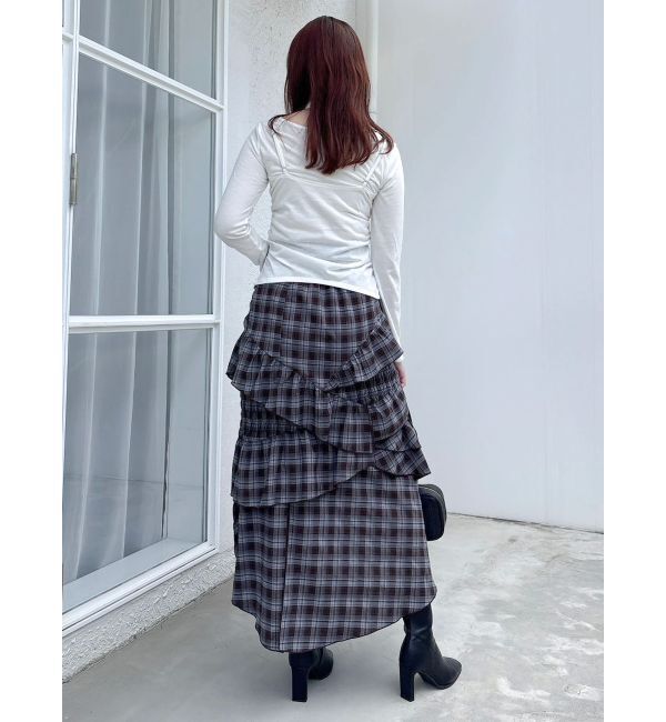 dazzlin「レイヤードデザインカットソー」|Tシャツ・カットソー|