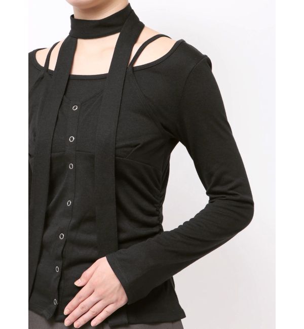 dazzlin「レイヤードデザインカットソー」|Tシャツ・カットソー|