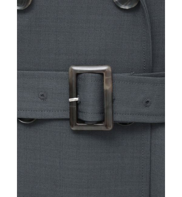 dazzlin「【WEB限定カラーあり】トレンチディティールジレワンピース」|ワンピース|