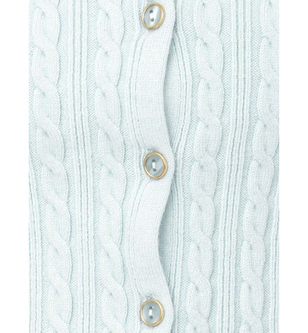 dazzlin「ミニケーブルスクエアニットトップス」|ニット・セーター|