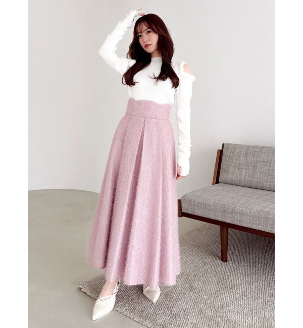 dazzlin「【20周年記念復刻！】オープンエコファースリーブニットトップス」|ニット・セーター|