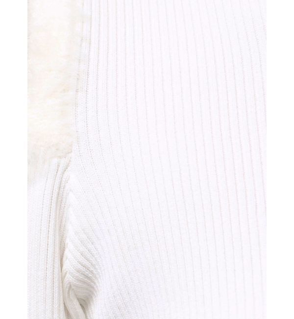 dazzlin「【20周年記念復刻！】オープンエコファースリーブニットトップス」|ニット・セーター|