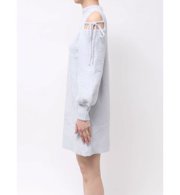 dazzlin「【WEB限定】オープンショルダーミニワンピース」|ワンピース|