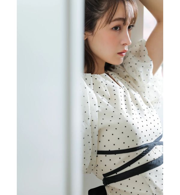 dazzlin「【藤井サチコラボ】バルーン袖ワンピース」|ドレス|