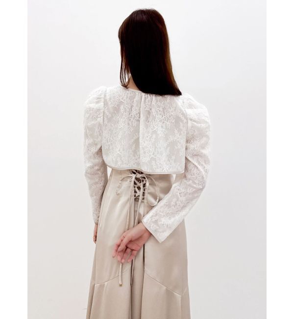 dazzlin「【藤井サチコラボ】ボレロSETサテンキャミドレス」|ワンピース|