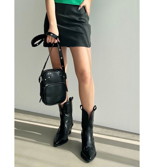 EMODA「ショートウエスタンブーツ」|ショートブーツ|