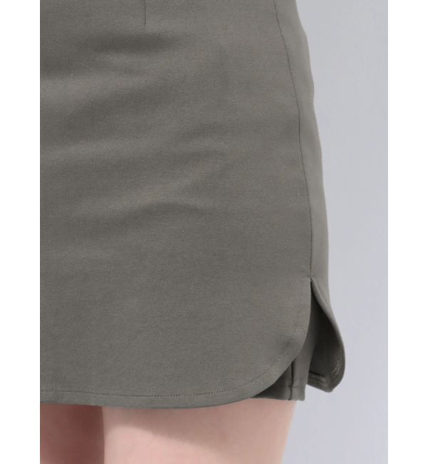 EMODA「ストレッチカーブミニスカート」|スカート|
