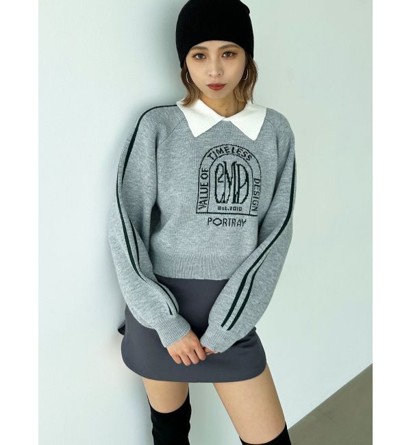 EMODA「ストレッチカーブミニスカート」|スカート|