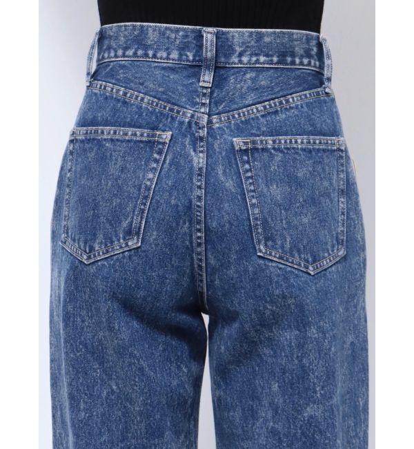 EMODA「2トーンルーズハイウエストジーンズ」|デニム|