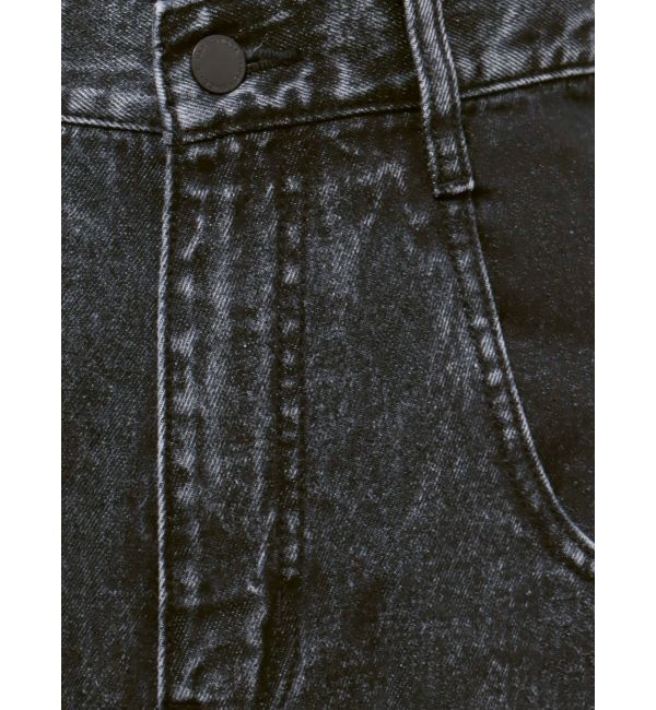 EMODA「2トーンルーズハイウエストジーンズ」|デニム|