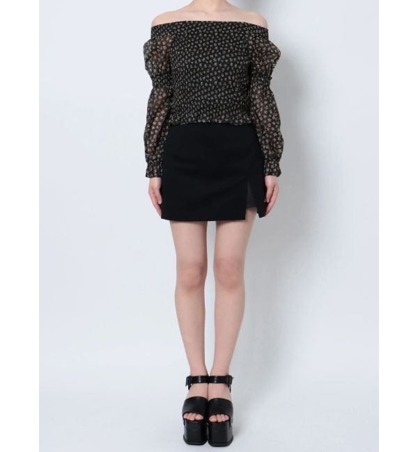 EMODA「2WAYシアーシャーリングトップ」|Tシャツ・カットソー|