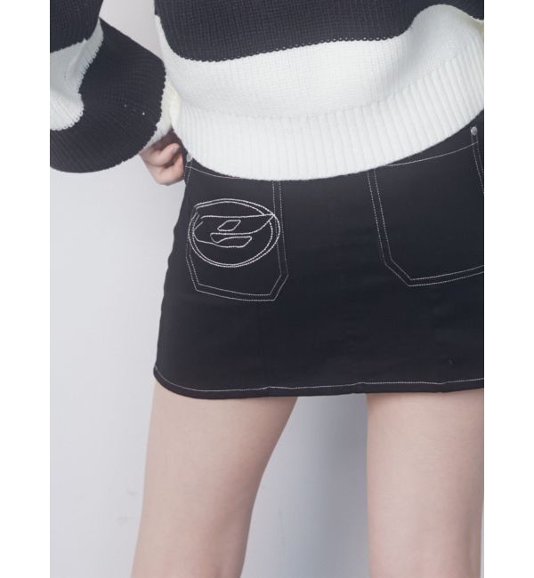 EMODA「パッチポケットミニスカート」|スカート|