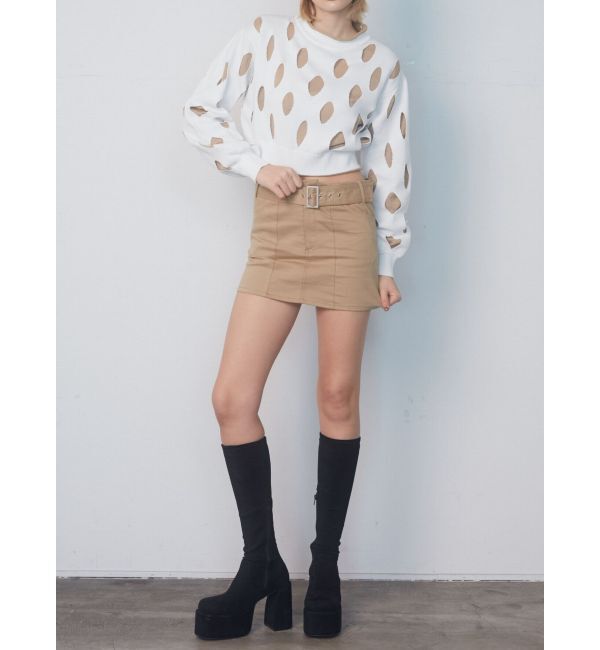 EMODA「パッチポケットミニスカート」|スカート|