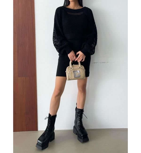 EMODA「クロシェニットワンピース」|ワンピース|