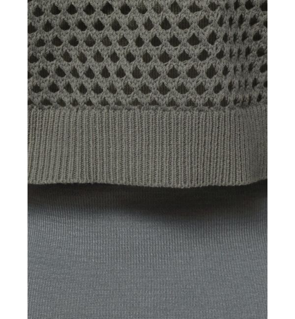 EMODA「クロシェニットワンピース」|ワンピース|