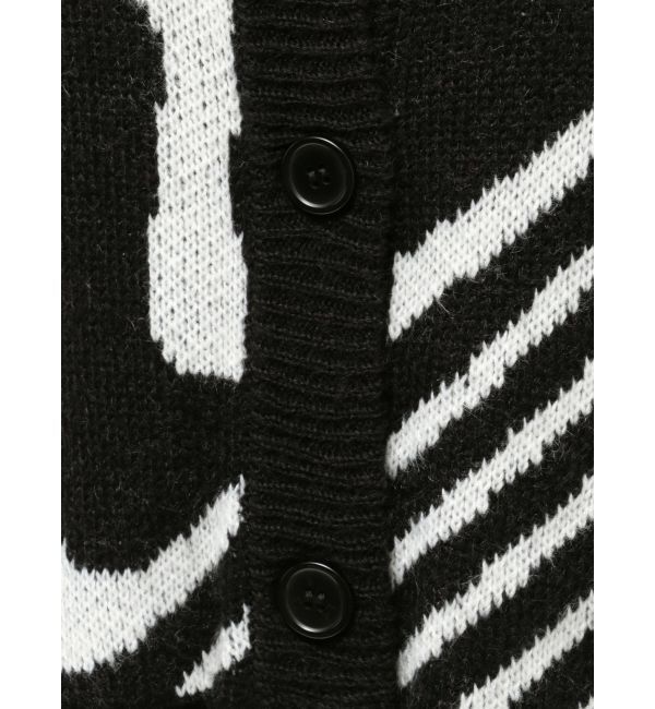 EMODA「ツートーンゼブラカーディガン」|カーディガン|