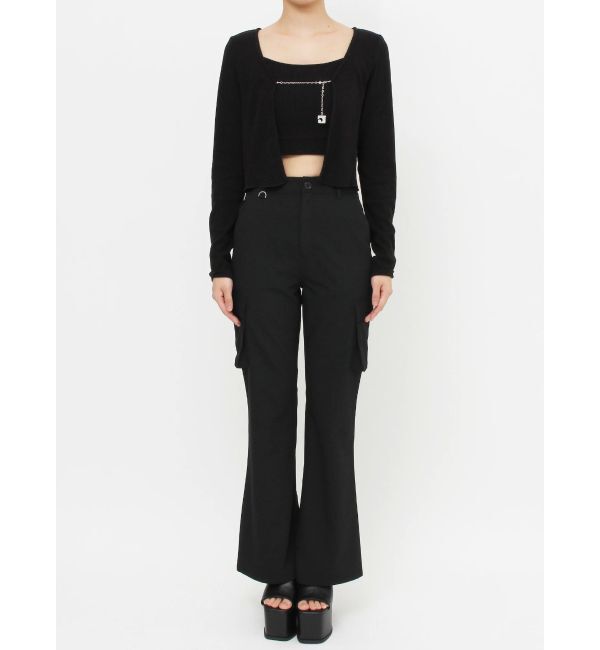 EMODA「アウトポケットフレアパンツ」|その他|