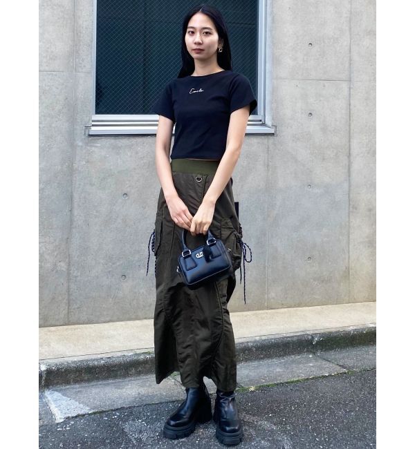 EMODA「ビーズロゴTシャツ」|Tシャツ・カットソー|