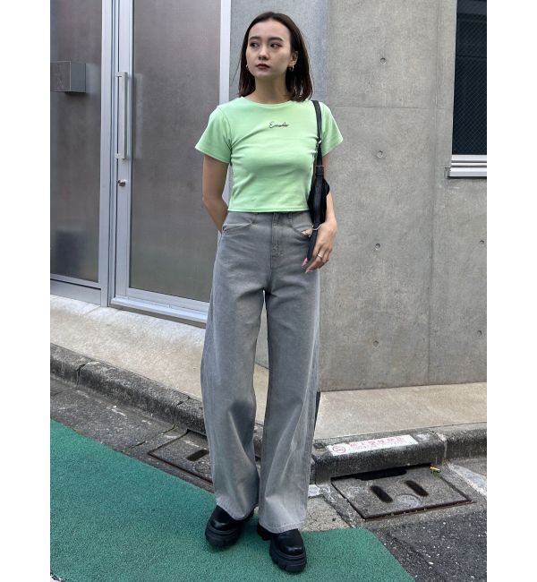 EMODA「ビーズロゴTシャツ」|Tシャツ・カットソー|