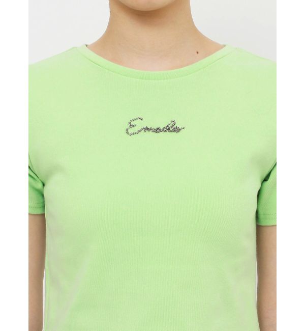 EMODA「ビーズロゴTシャツ」|Tシャツ・カットソー|